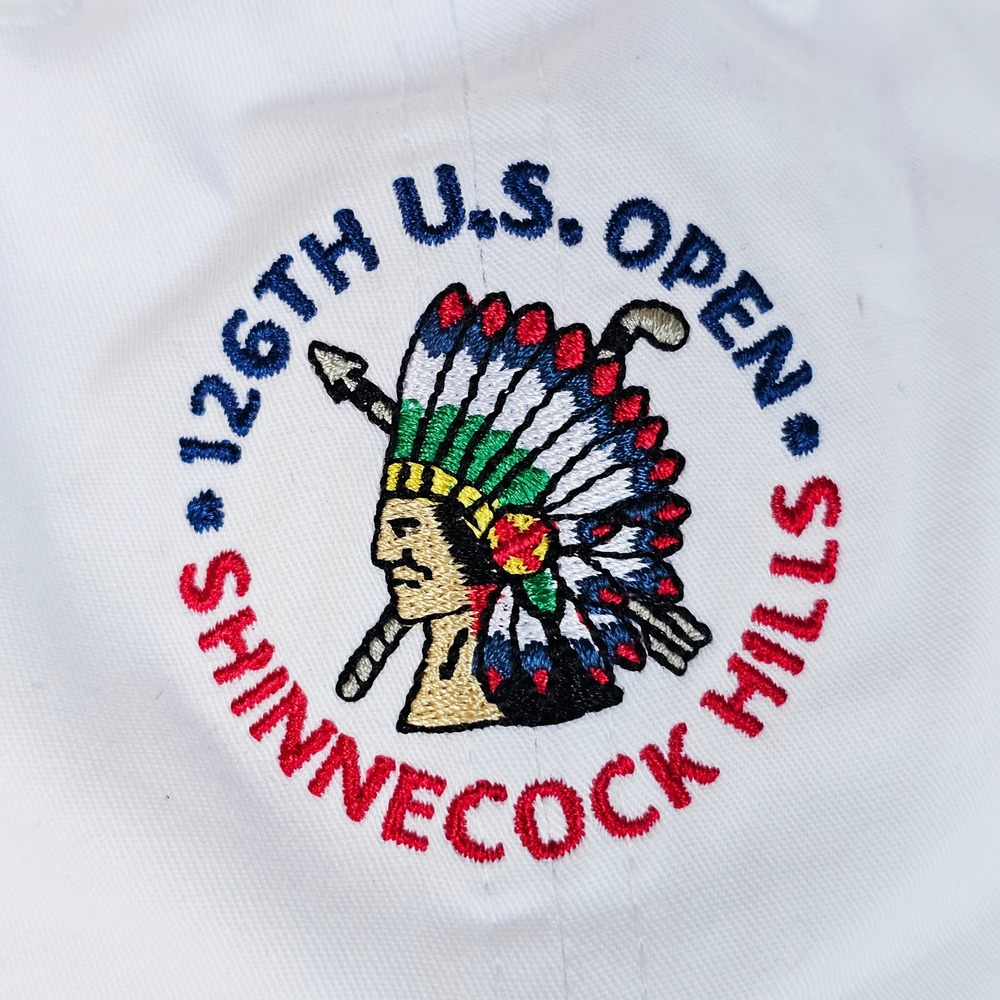 Peter Millar 126th U.S. Open Shinnecock Hills Golf Hat USGA Member White Cap